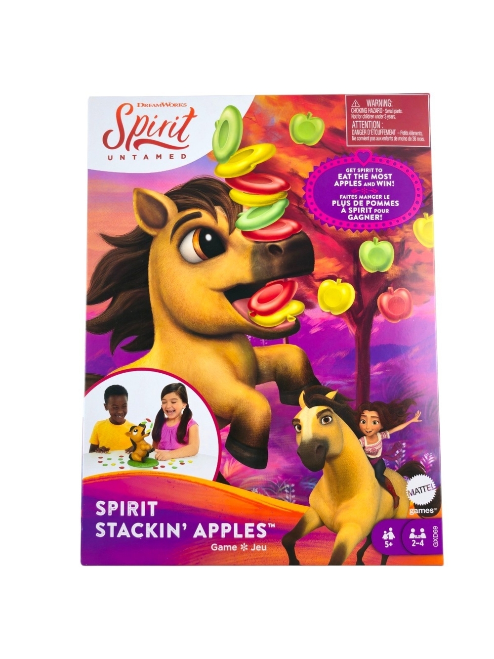 Mattel, Spirit Stacking Apples Game - DreamWorks Spirit Untamed